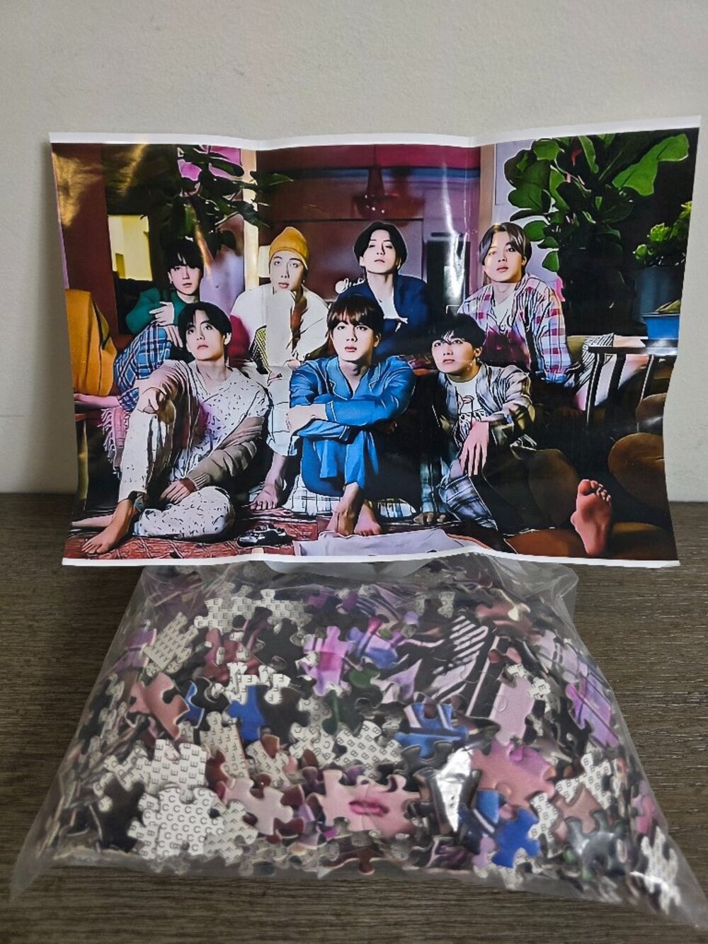 BTS Life Goes On Music Video Image 1000 Piece Jigsaw Puzzle READ